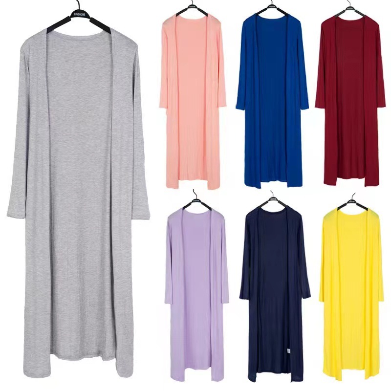 Summer Clothing Colors - 長袖サマーカーディガン,通気性コート,日焼け止め服,女性用アウター,ファッショナブル,12色