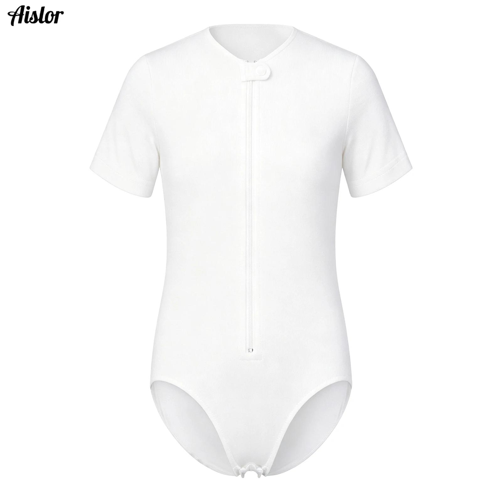 Summer Clothing Needs - 男の子 女の子 特別なニーズに対応した適応型衣類 半袖 ジッパー付き プレスボタン式股開き