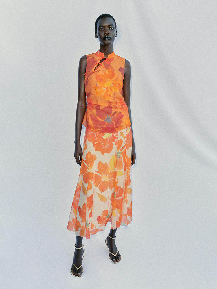 甘くてファッショナブルな中国風ノースリーブトップとホルタース - Summer Clothing Looks のレビューと価格