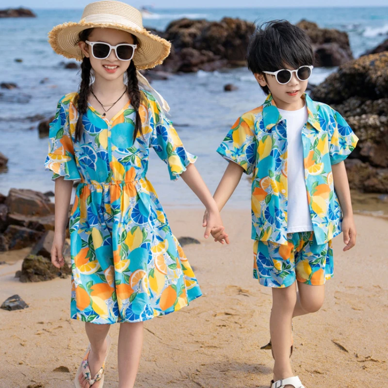 母と娘のための家族のマッチング服,休暇のエリア,カップルのス - Summer Clothing Looks のレビューと価格