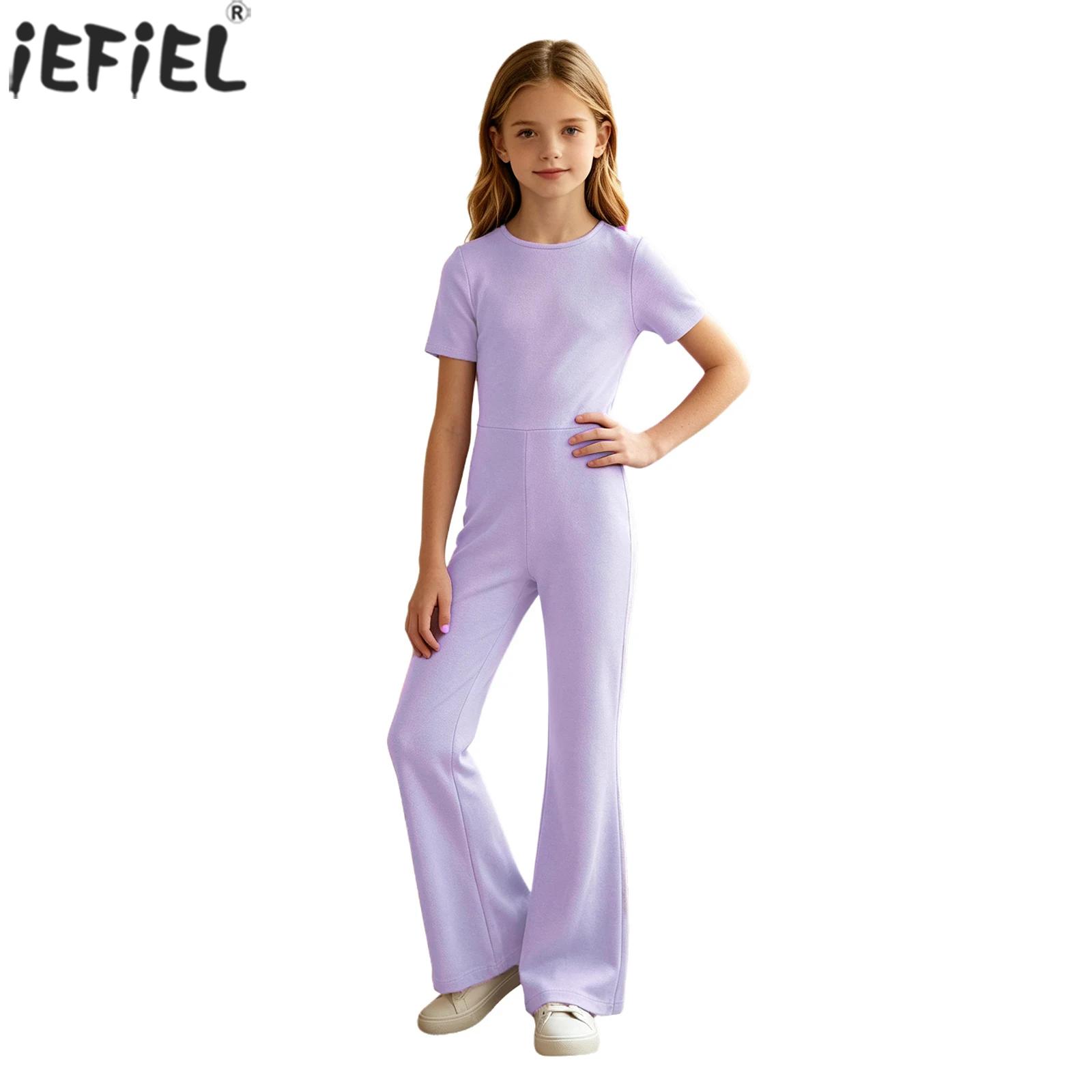 キッズガールズカジュアルソリッドカラージャンプスーツ特別なニ - Summer Clothing Needs のレビューと価格