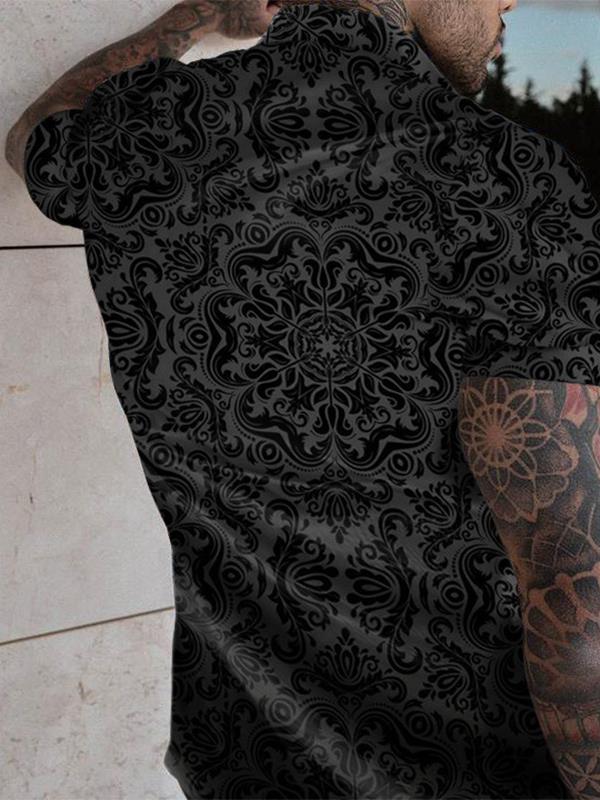 2026年新作 メンズ ハワイアンビーチプリント 半袖シャツ - Beach Shirt Hawaiian のレビューと価格