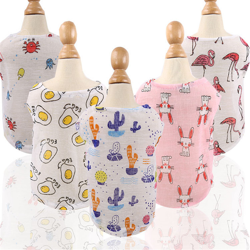 5 色夏素敵な漫画犬ベストクールで通気性のある日焼け止め服子 - Summer Clothing Colors のレビューと価格