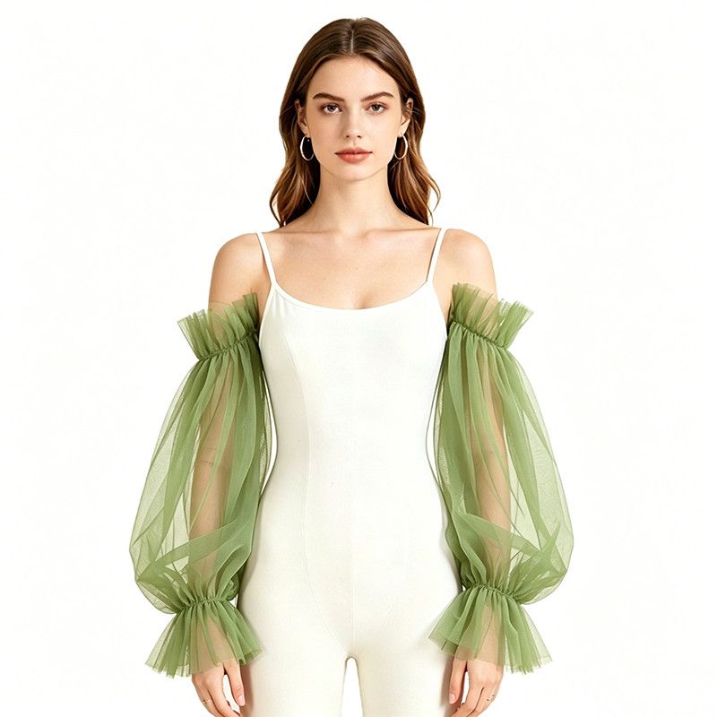 ファッション弾性カフ花嫁のウェディンググローブソリッドカラー - Summer Clothing Colors のレビューと価格