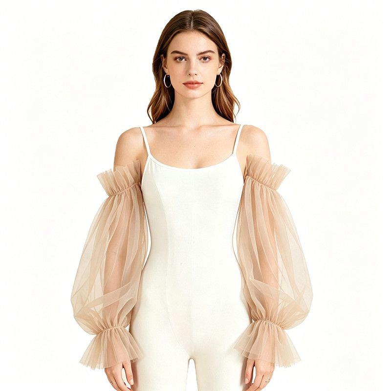 ファッション弾性カフ花嫁のウェディンググローブソリッドカラー - Summer Clothing Colors のレビューと価格