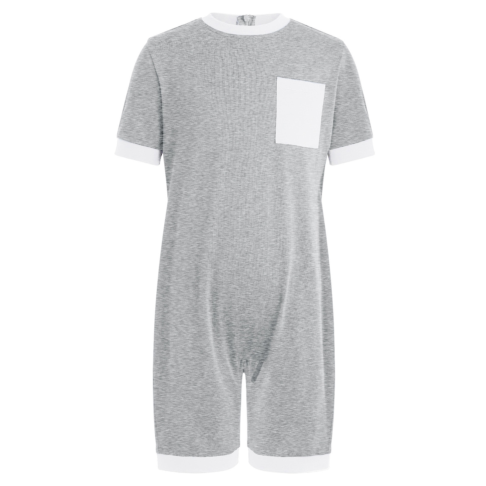 子供用特殊ニーズ対応服、脱ぎにくい背中ジッパー付きジャンプス - Summer Clothing Needs のレビューと価格