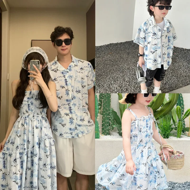 家族の休暇の服,家族のスタイル,ママ,娘,ビーチドレス,パパ - Summer Clothing Resort のレビューと価格