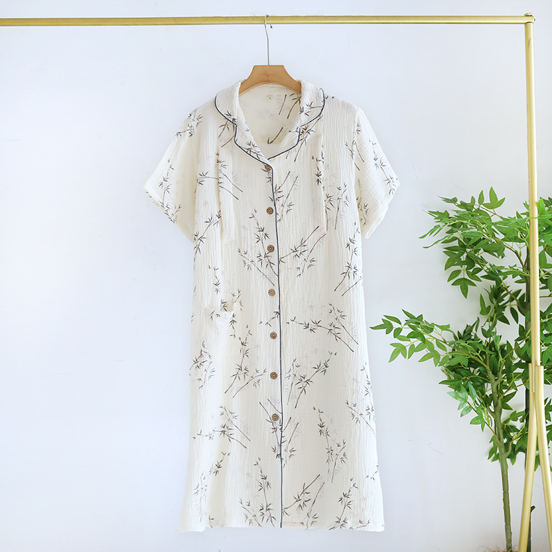 妊娠中の女性のための純綿のネグリジェ,母乳育児服,半袖,上質 - Summer Clothing Colors のレビューと価格
