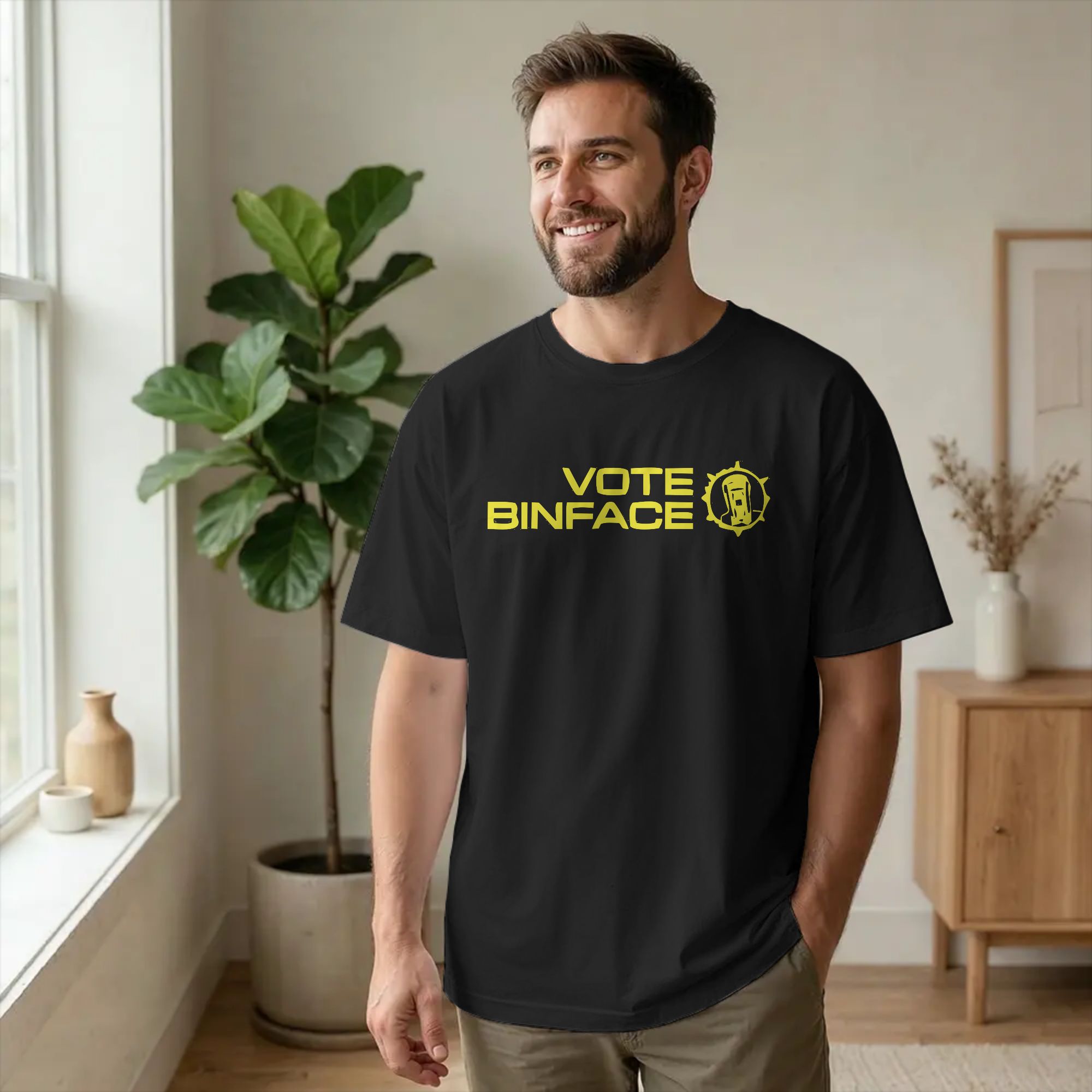 カウント・ビンフェイス投票用Tシャツ英国総選挙Tシャツメンズ - Summer Clothing Uk Men のレビューと価格