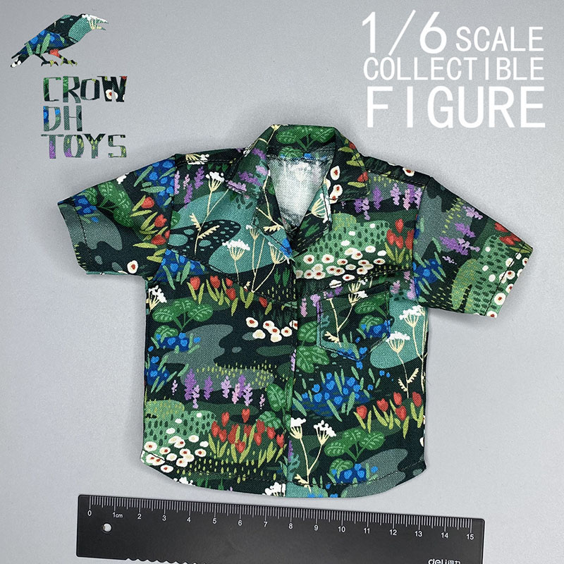 1/6 男性兵士 Tシャツ原宿ハワイアンビーチホリデーシャツ - Beach Shirt Hawaiian のレビューと価格