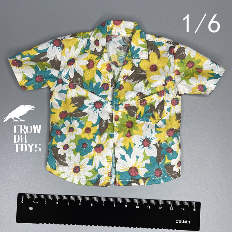 1/6 男性兵士 Tシャツ原宿ハワイアンビーチホリデーシャツ - Beach Shirt Hawaiian のレビューと価格