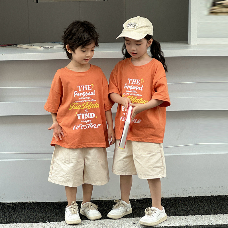 夏お父さんお母さん子供服セット半袖 Tシャツショートパンツ服 - Summer Clothing Looks のレビューと価格