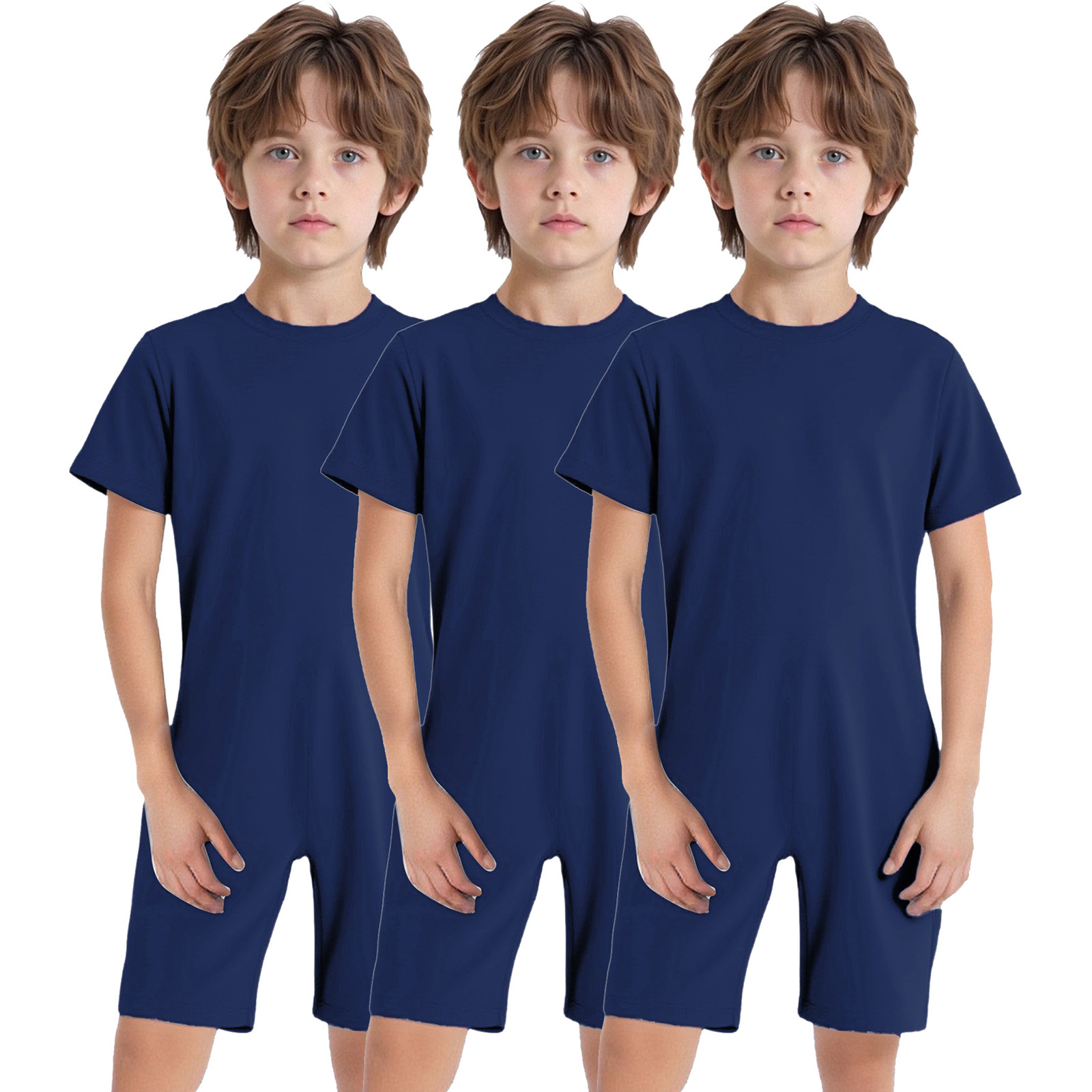 3 個キッズガールズボーイズ特別ニーズアダプティブ衣類綿半袖 - Summer Clothing Needs のレビューと価格