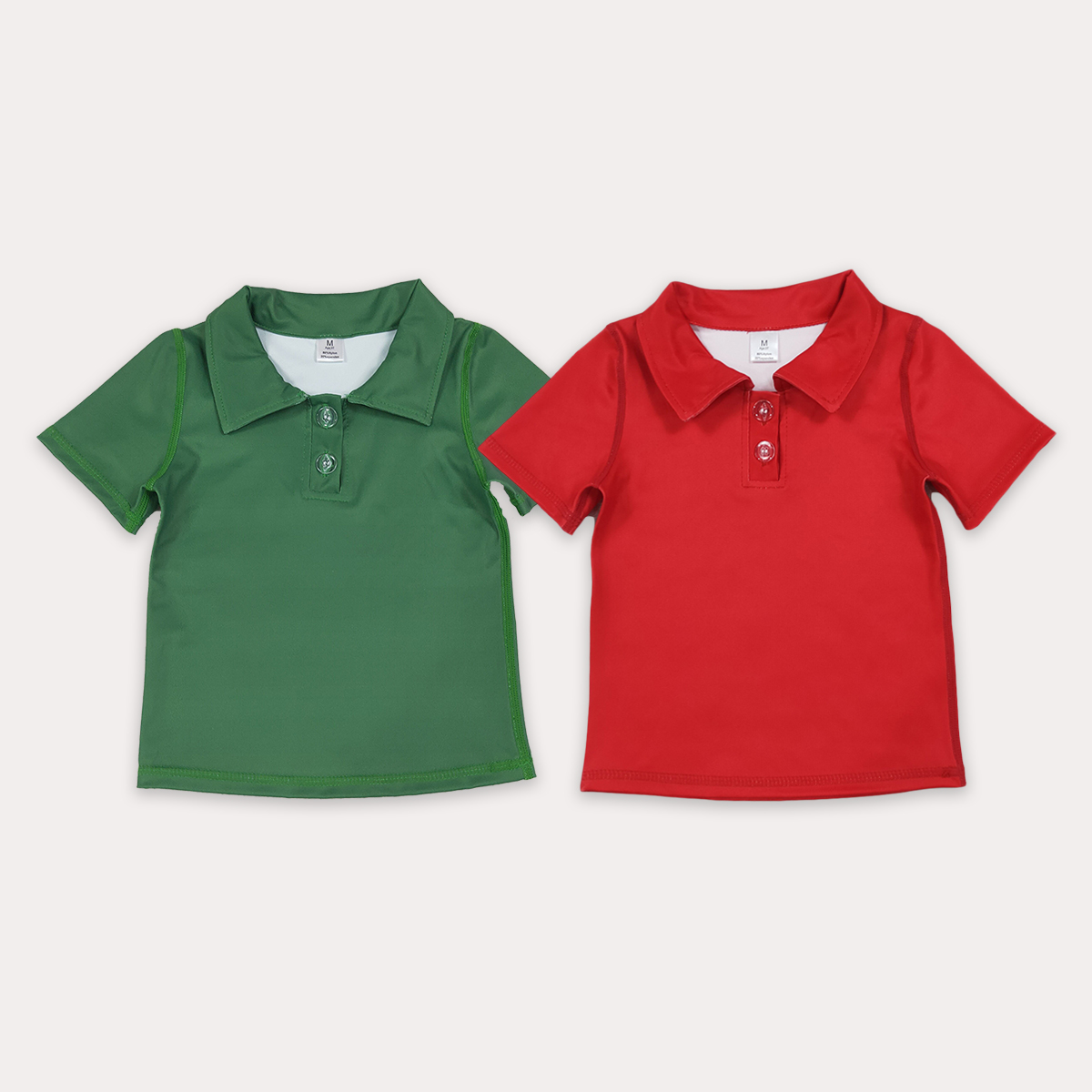 夏の子供服ブティック ベビーガール レッドグリーン 半袖ヨガ - Summer Clothing Boutiques のレビューと価格