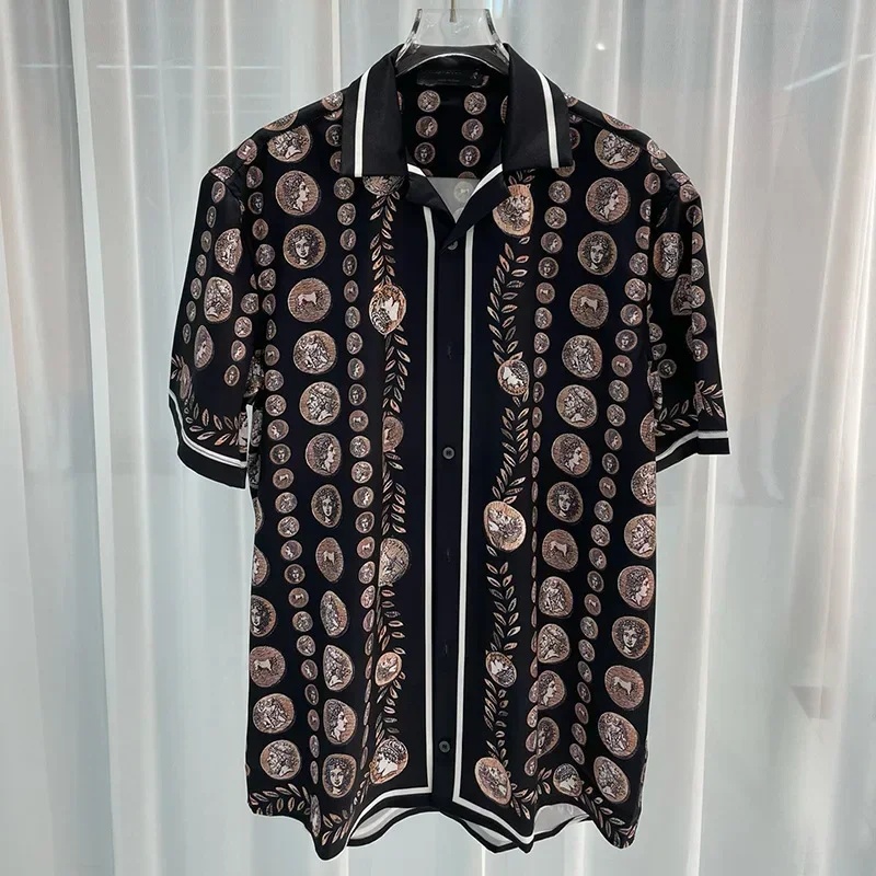 ロイヤルラグジュアリーメンズシャツセット ヴィンテージ柄キャ - Beach Shirt Hawaiian のレビューと価格